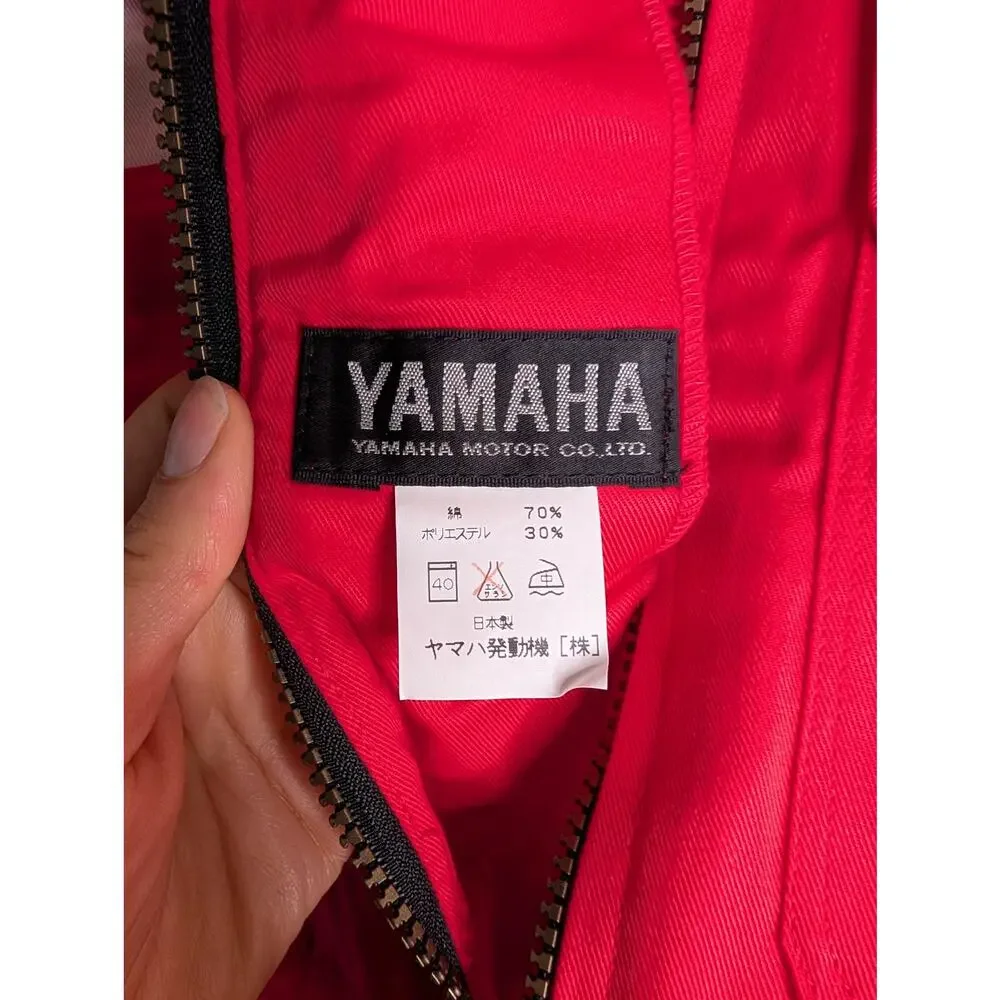 VTG Yamaha NWT Rare Racing Japan Pink Jumpsuit Streetwear - Picture 7 of 8